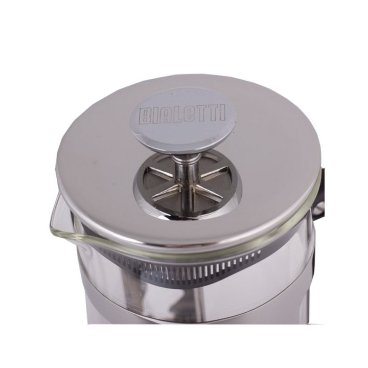 Bialetti Preziosa 3 Kop. Stempelkande Stål