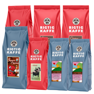 Bestsellers Mixpakke 6kg Hele kaffebønner