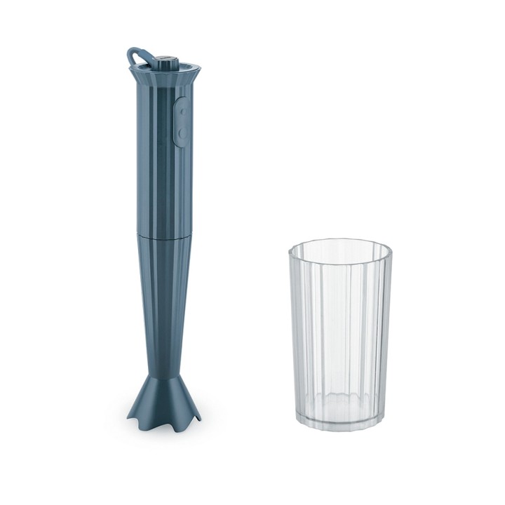 Alessi Plissé Stavblender m. Beholder Grå