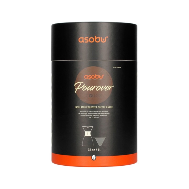 Asobu Isoleret Pour Over Kaffebrygger Sort