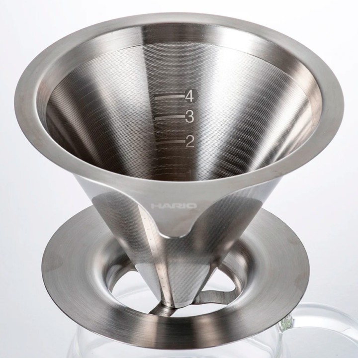 Hario V60-02 Metal Dripper 2 Kop.