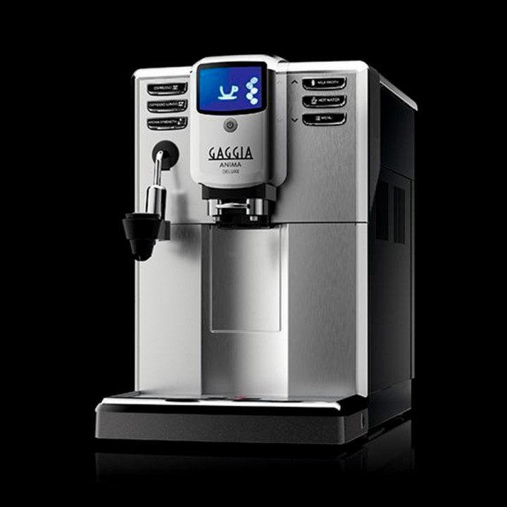 Gaggia Anima Deluxe Stål/Sort Espressomaskine