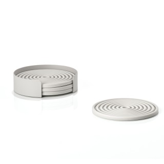 Zone Rocks Glasbrikker 4 Stk Grå