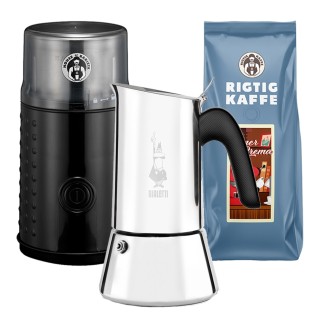 House of Barista Kaffemølle & Pour Over Inkl. 400g Rigtig Kaffe