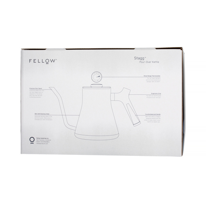 Fellow Stagg Kedel Mat Hvid 1 L