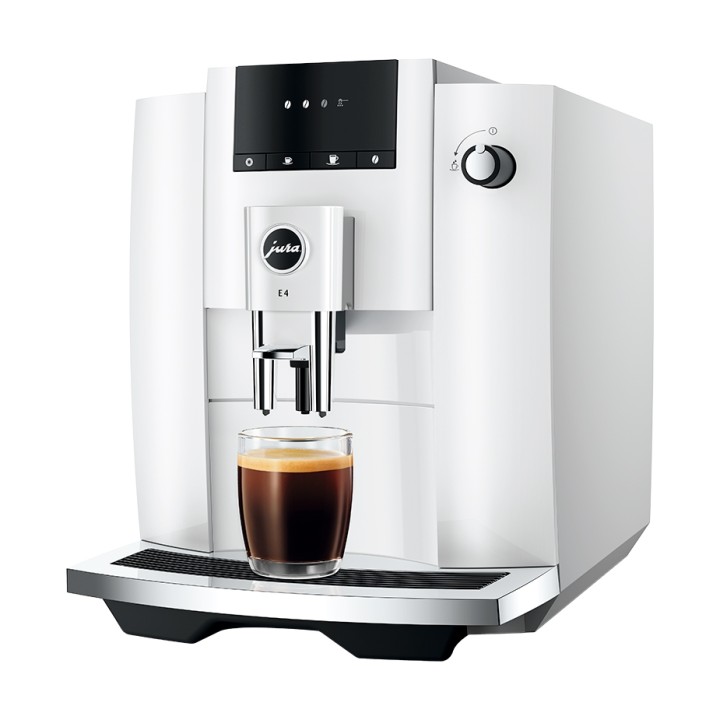 Jura E4 (EA) Piano White Espressomaskine