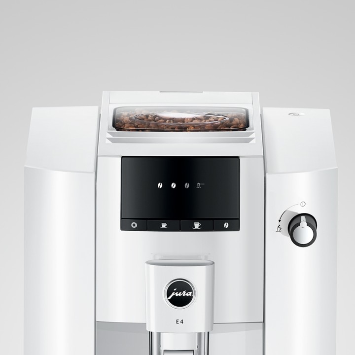 Jura E4 (EA) Piano White Espressomaskine