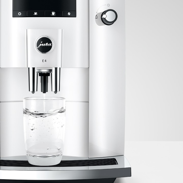 Jura E4 (EA) Piano White Espressomaskine