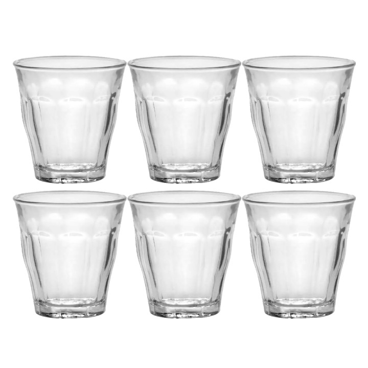 Duralex Picardie Caféglas 20 cl 6 Stk