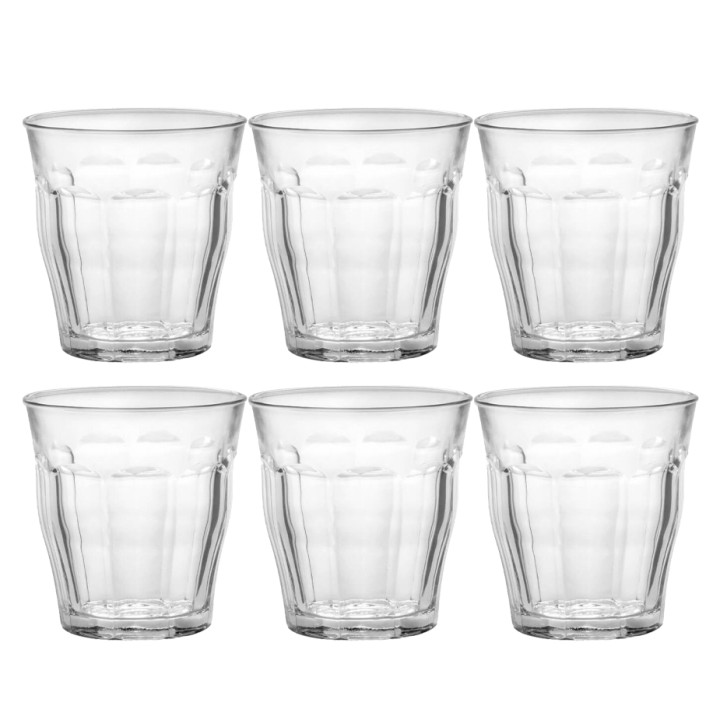 Duralex Picardie Caféglas 25 cl 6 Stk