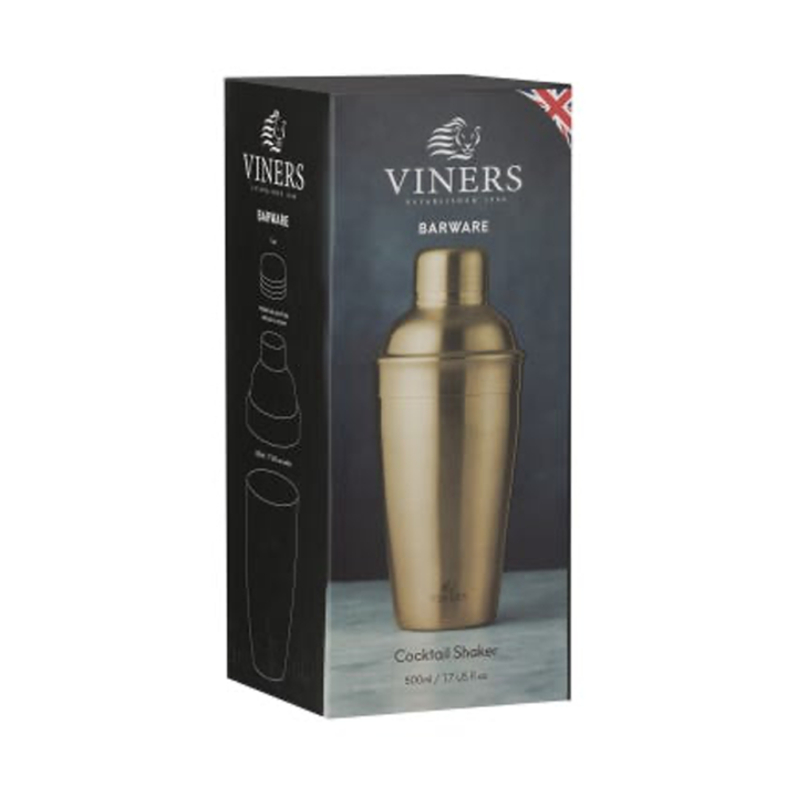 Viners Cocktail Shaker 0,5 L Guld