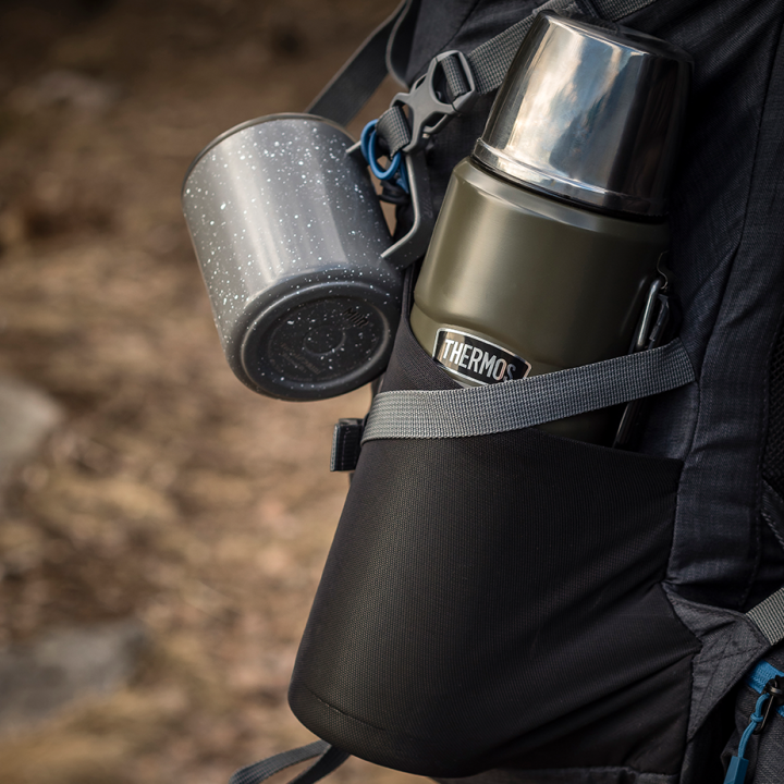 Thermos Stainless King Termoflaske 1,2 L Army