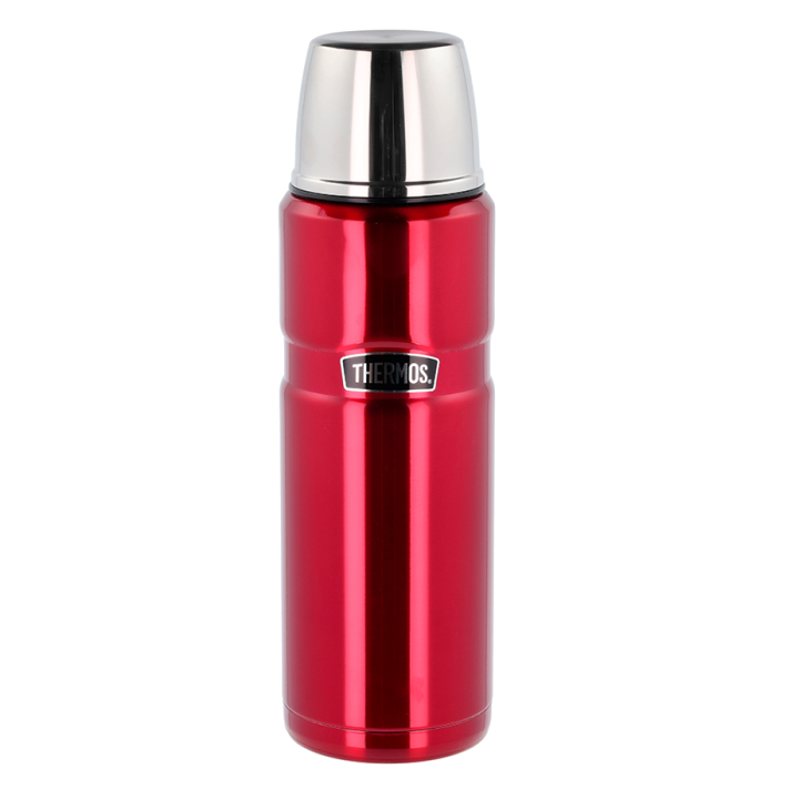 Thermos Stainless King Termoflaske 1,2 L Mørkerød