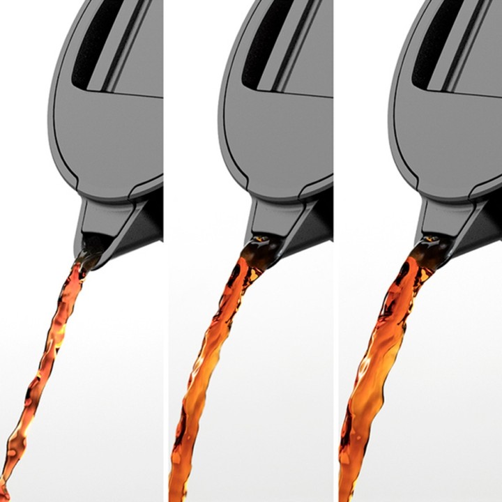 Hario V60-02 Rustfrit Stål Plus Server 0,6 L Hvid