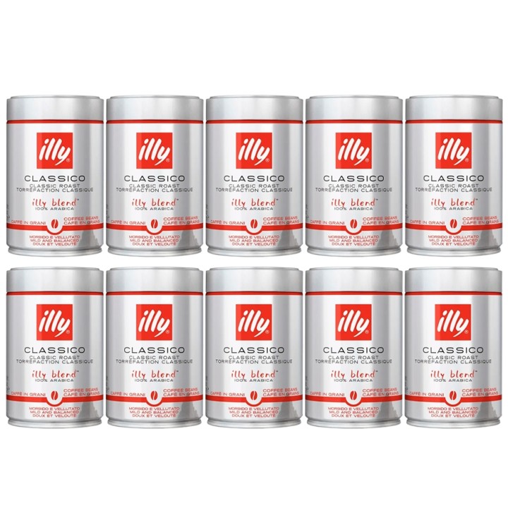 Illy Espresso Classico 250g Hele Kaffebønner