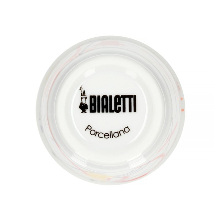 Bialetti Arte Espressokopper 4 Stk Motiver