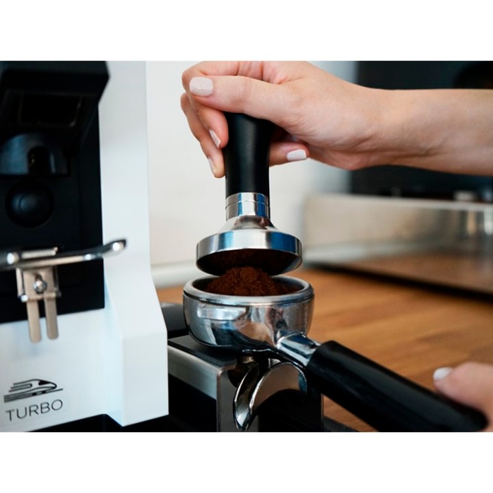 Eureka Tamper Justerbar Sort 58 mm