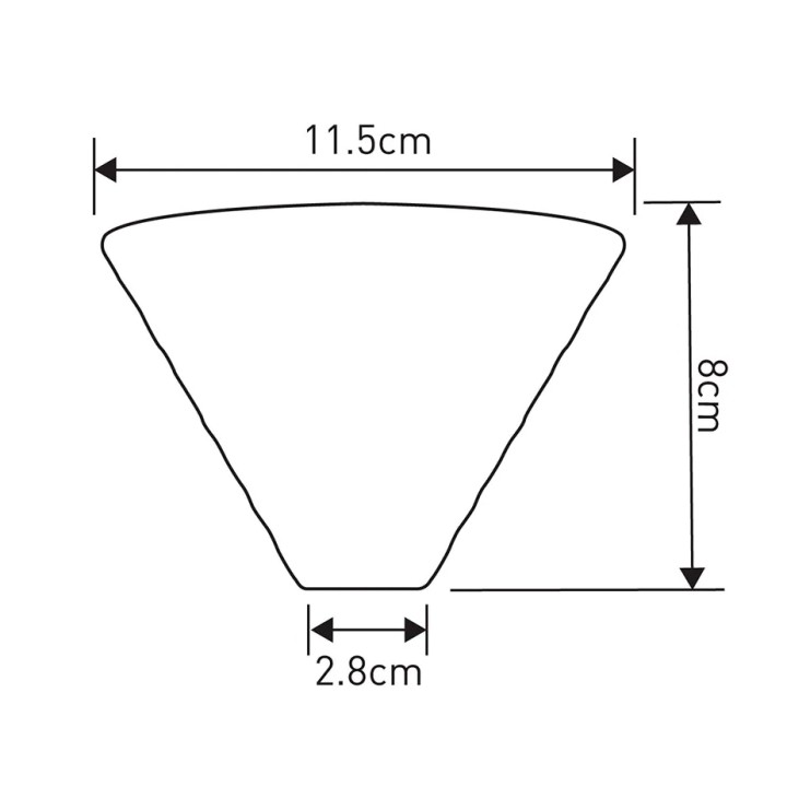 Loveramics Brewers Strong Dripper Hvid 2 Kop.