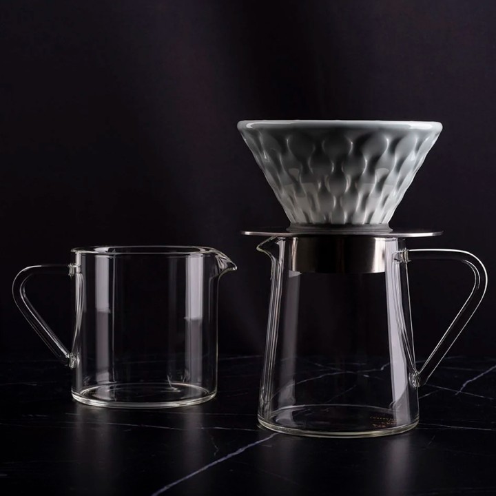 Loveramics Brewers Mellow Dripper Celadon Blå 2 Kop.