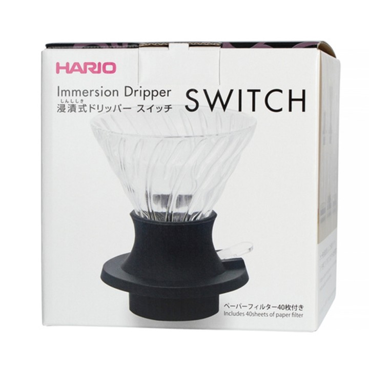 Hario Immersion Switch Dripper 2 Kop. Inkl. 40 stk. Filtre