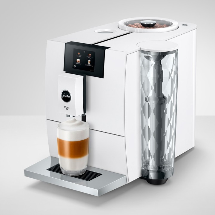 Jura ENA 8 (EC) Full Nordic White Espressomaskine Inkl. Startpakke (DK sprog)
