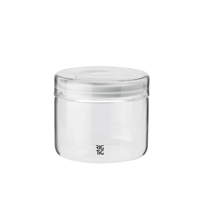 RIG-TIG Store-It Opbevaringsglas 0,5L Grå