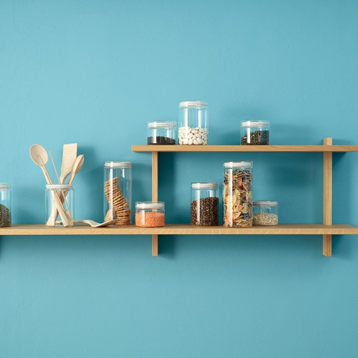 RIG-TIG Store-It Opbevaringsglas 0,5L Grå