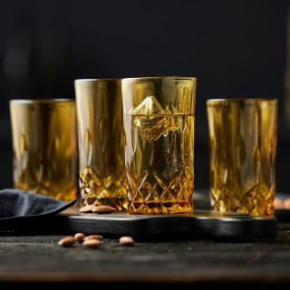 Lyngby Sorrento Highballglas 38 cl 4 Stk Pink