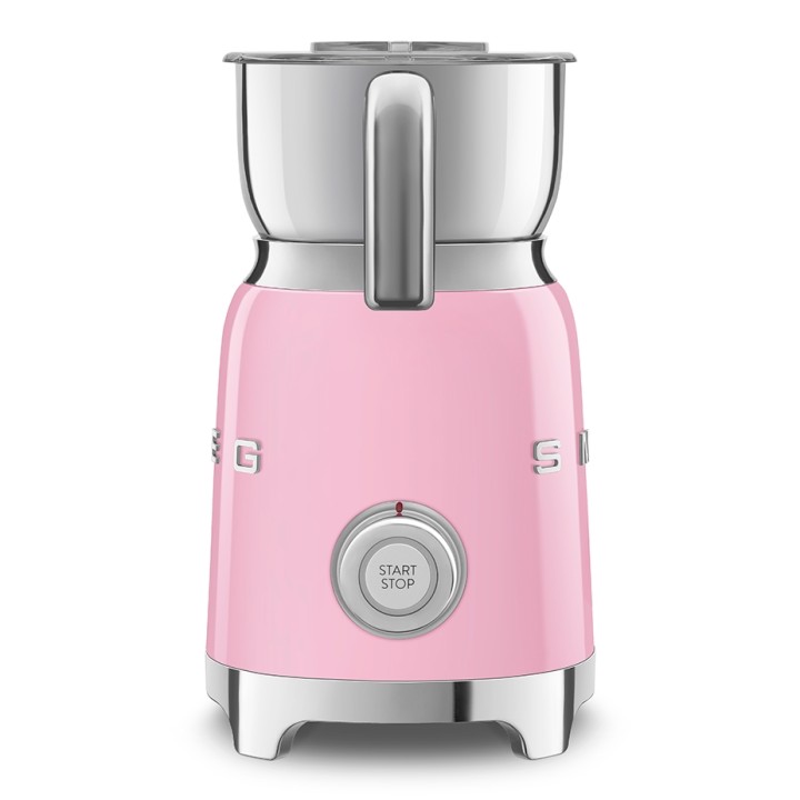 Smeg MFF01PKEU Mælkeskummer Rosa