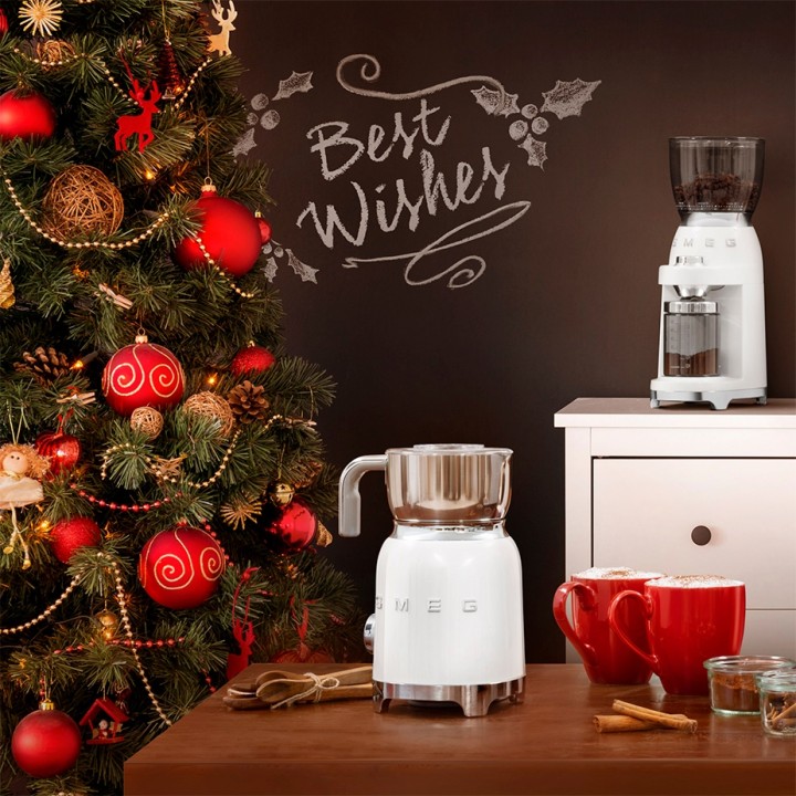 Smeg MFF11WHEU Mælkeskummer Hvid