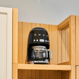 Smeg DCF02BLEU Drip Kaffemaskine Sort