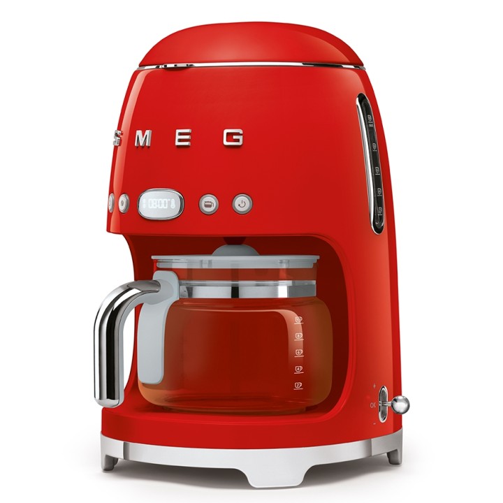 Smeg DCF02RDEU Drip Kaffemaskine Rød