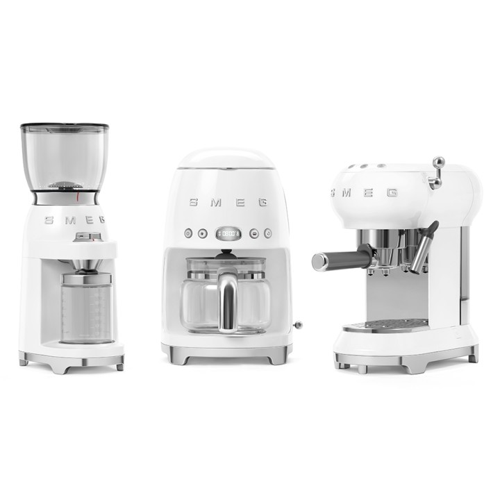 Smeg DCF02WHEU Drip Kaffemaskine Hvid