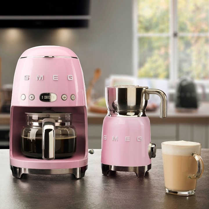Smeg DCF02PKEU Drip Kaffemaskine Rosa