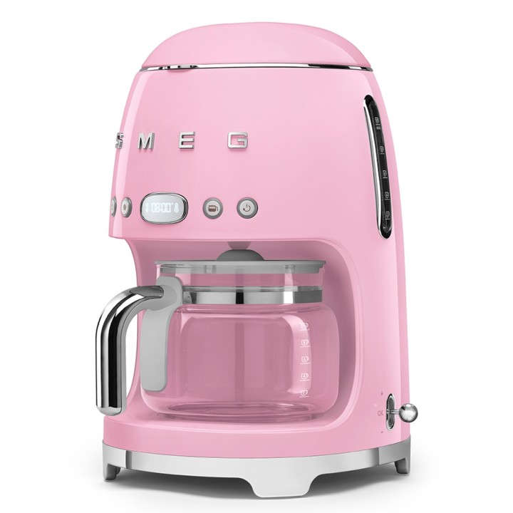 Smeg DCF02PKEU Drip Kaffemaskine Rosa