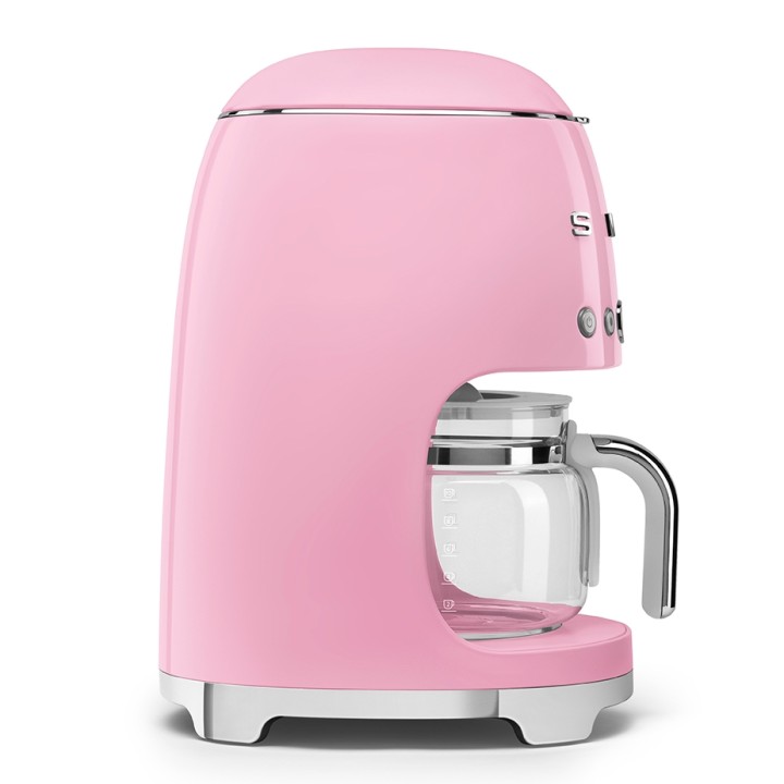 Smeg DCF02PKEU Drip Kaffemaskine Rosa