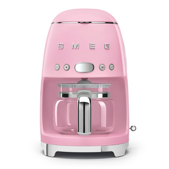 Smeg DCF02PKEU Drip Kaffemaskine Rosa