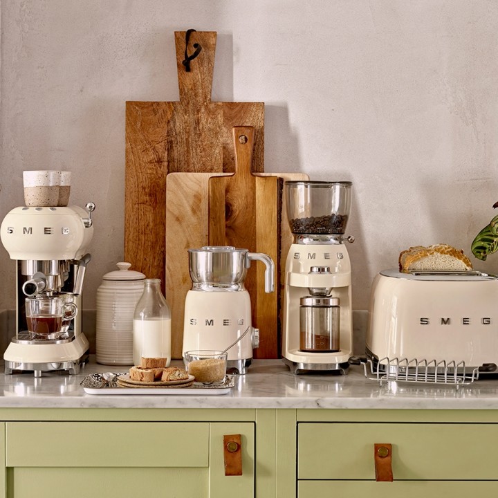 Smeg CGF11CREU Kaffekværn Creme
