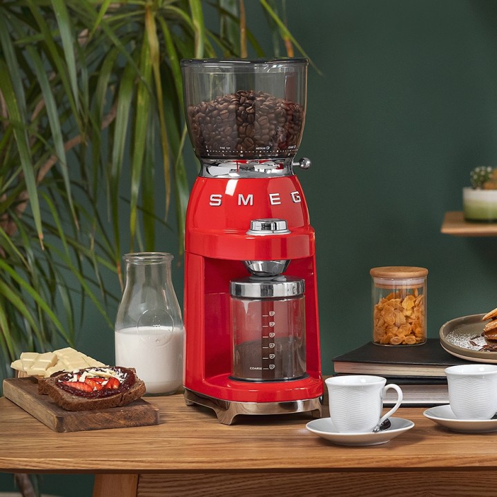 Smeg CGF01RDEU Kaffekværn Rød