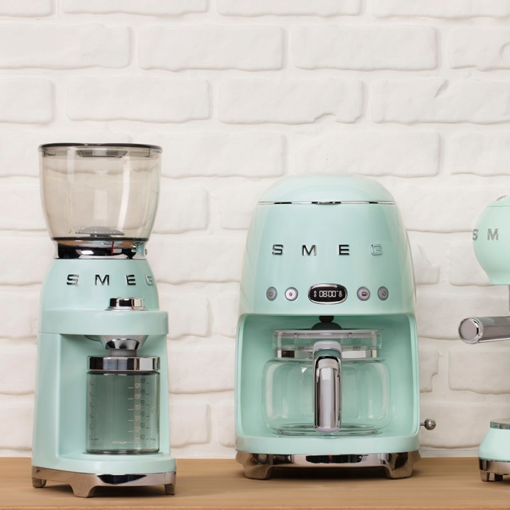 Smeg CGF11PGEU Kaffekværn Pastelgrøn
