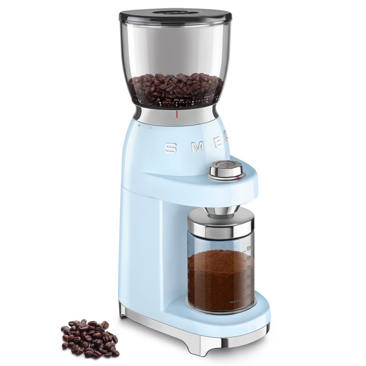 Smeg CGF01PBEU Kaffekværn Pastelblå