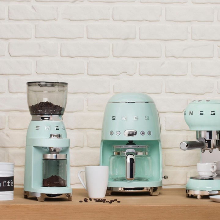 Smeg CGF11PGEU Kaffekværn Pastelgrøn