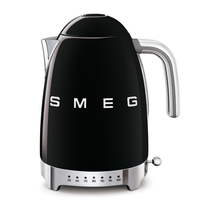 Smeg KLF04BLEU Elkedel m. Temperatur 1,7L Sort