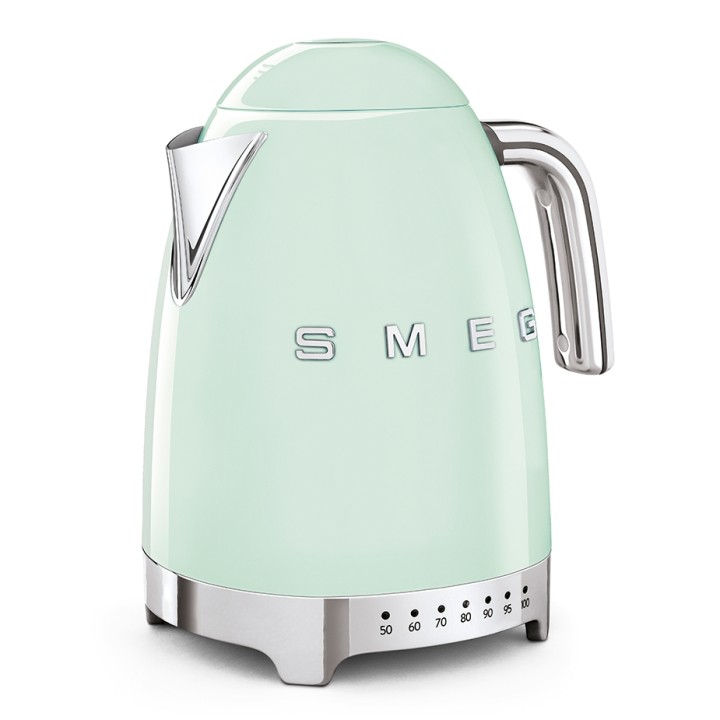 Smeg KLF04PGEU Elkedel m. Temperatur 1,7L Pastelgrøn