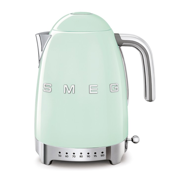 Smeg KLF04PGEU Elkedel m. Temperatur 1,7L Pastelgrøn