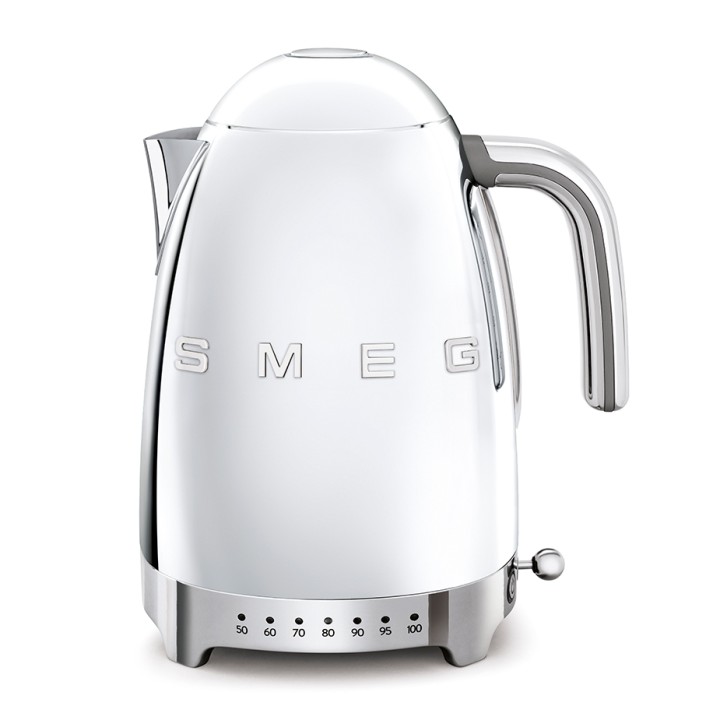 Smeg KLF04SSEU Elkedel m. Temperatur 1,7L Krom