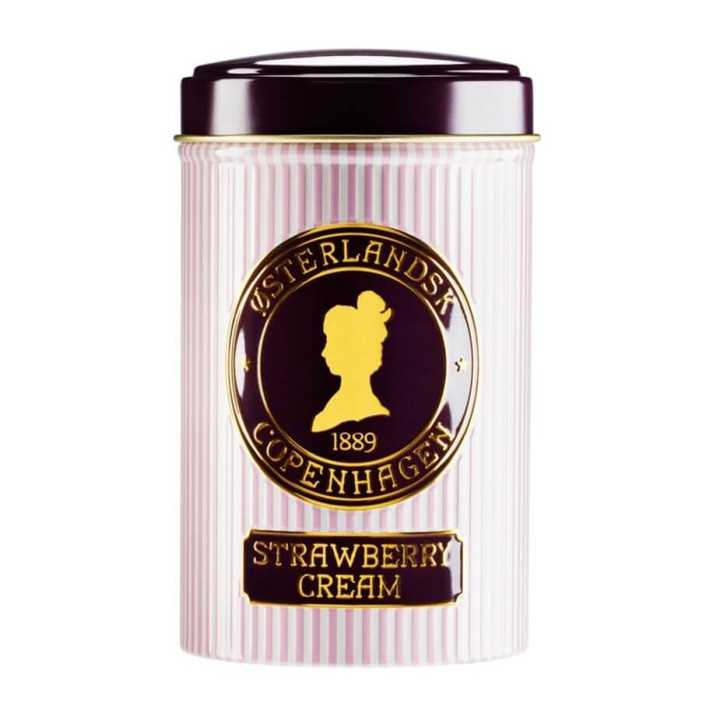 Østerlandsk Thehus Strawberry Cream 125g Østerlandsk Thehus Strawberry Cream 125g