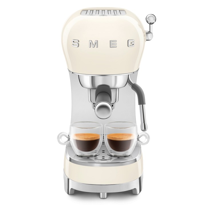 Smeg ECF02CREU Espressomaskine Creme