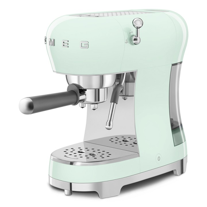 Smeg ECF02PGEU Espressomaskine Pastelgrøn