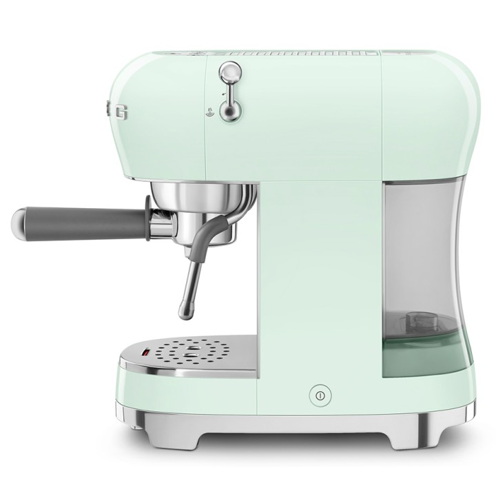 Smeg ECF02PGEU Espressomaskine Pastelgrøn
